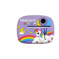 Дитячий фотоапарат Unicorn Єдиноріг з екраном 2.0, відеозйомкою,  фільтрами, чарівна камера для маленьких фотографів